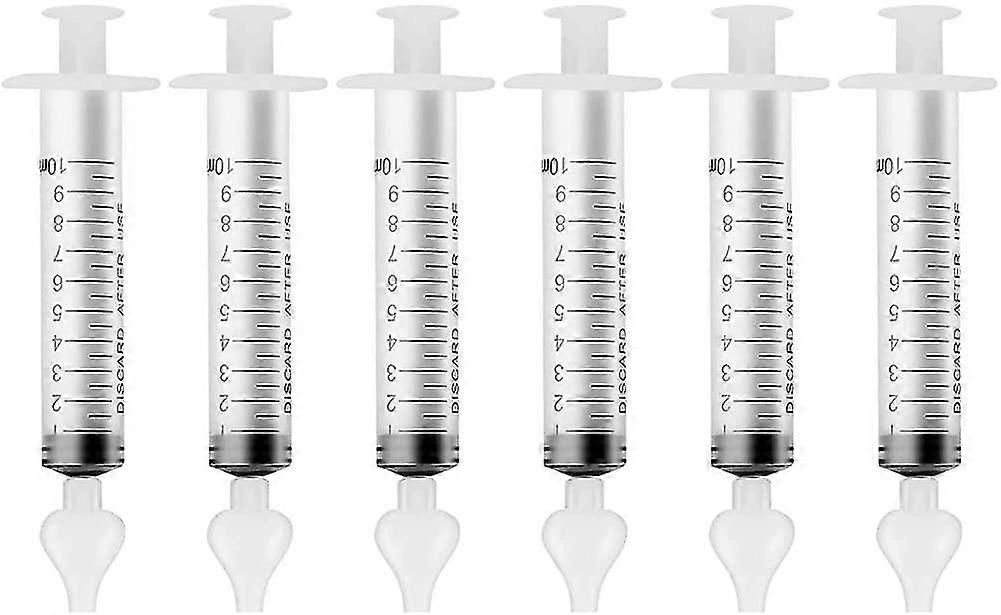 Baby Nasal Syringe, 6 Pieces Baby Nasal Irrigator, Nasal Aspirator Safe Nasal