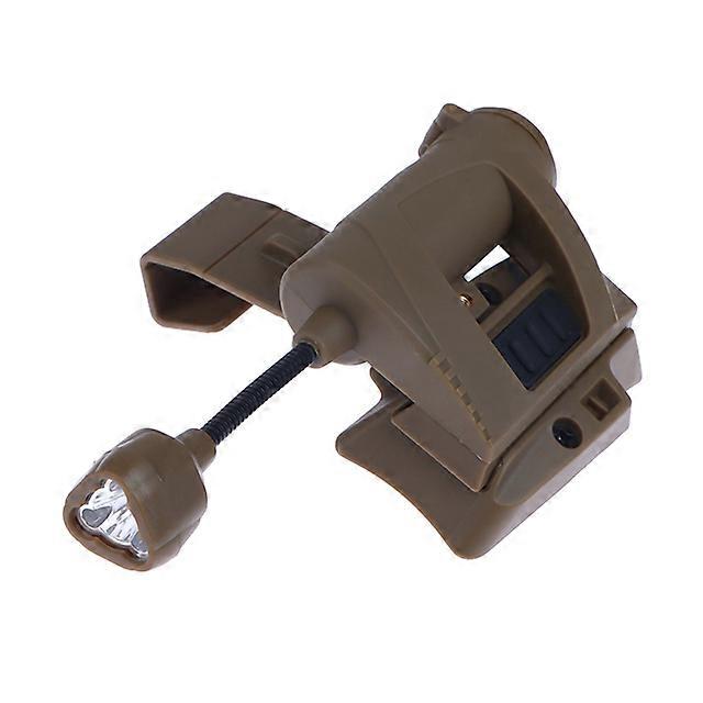 Tactical Airsoft Helmet Light 3Modes LED Helmet Torch Charge Helmet Head Lights Energy-saving Strong Flashlight