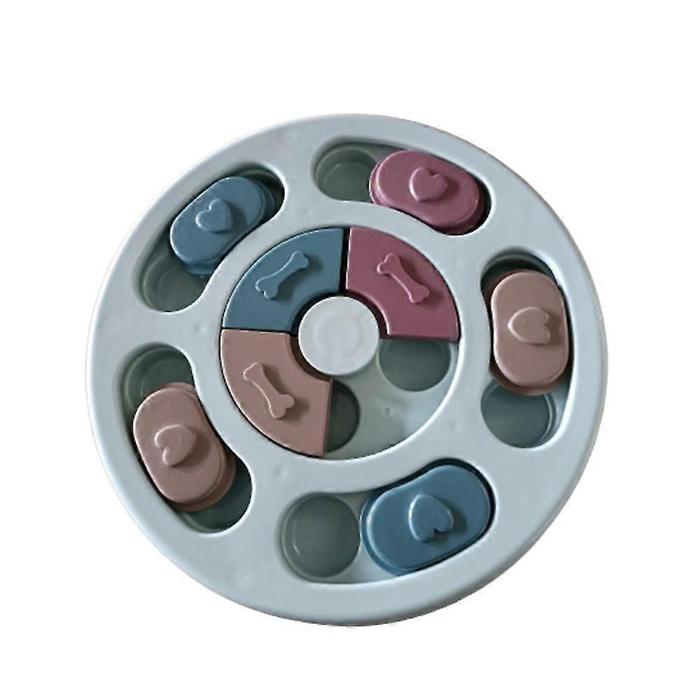 Pet Dog Cat Food Feeder Puzzle Game Training Bowl Puppy Interactive Play Activity Toy