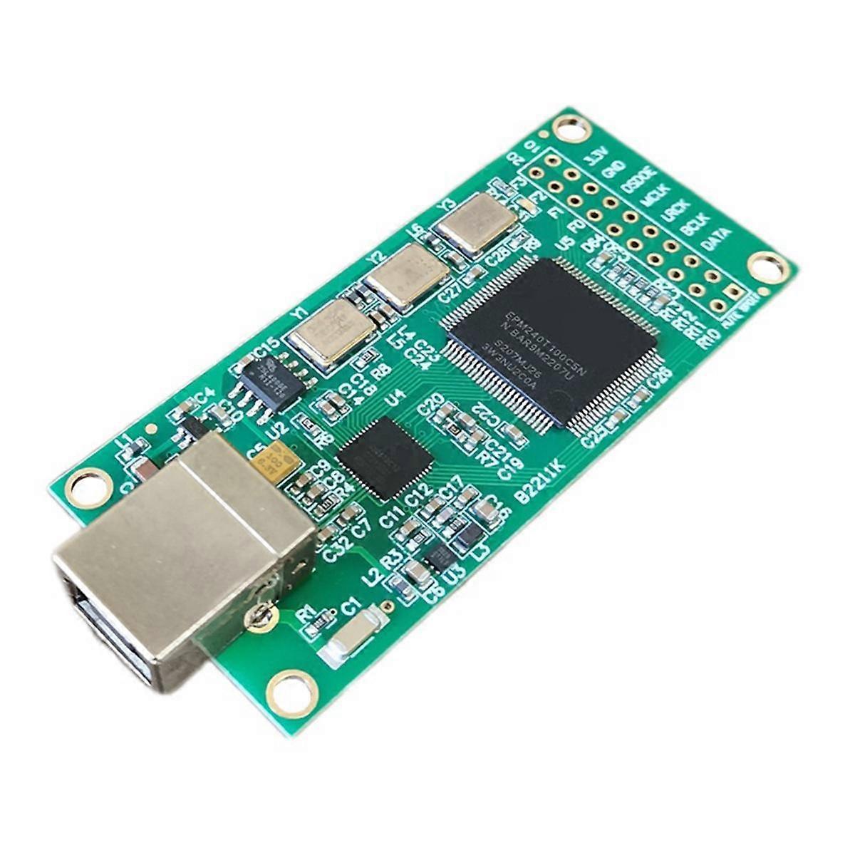 XU208 USB Digital Interface Module XU208 USB Audio Interface Module USB to I2S/IIS Stepper Card DSD256/PCM384