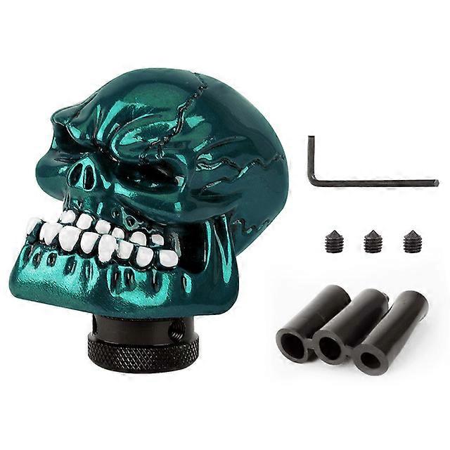 M8 M10 M12 Gear Shift Knob Skull Demon 3 Adapter Manual Automatic Replacement Shifter Stick Shift Heads Car Interior