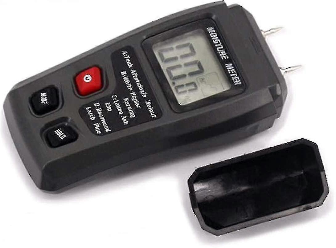 Digital Wood Log Firewood Timber Moisture Damp Meter Tester