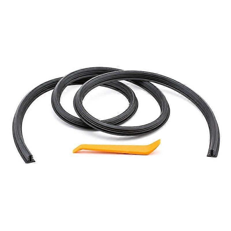 For BMW E90 E60 X5 E70 Sx4 Cx-5 Civic F150 CHR Accessories Carbon Universal Car Soundproof Rubber Seal Dashboard Sealing Strip Vehicle Decor Accessory