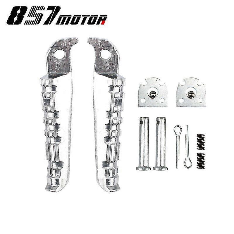 Motorcycle Front / Rear Footrests Foot pegs Foot Pedal Spring For YAMAHA FZ-09 MT09 MT07 MT03 MT10 R3 Motorcycle Knee & Shin Guards