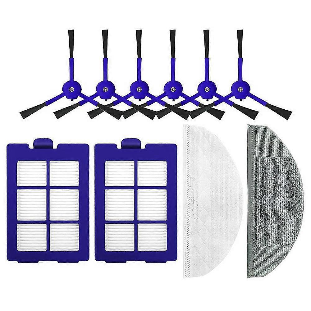 Replacement Mop Cloths Pads Side Brush For Anker Eufy Robovac X8