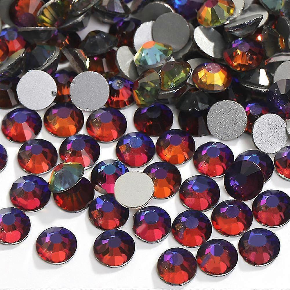 Flat Back Crystal Rhinestones Round Gems