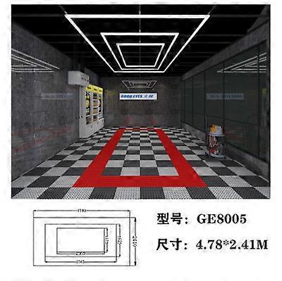 GE8005 디자인 정비 베이 디테일링 차고 헤어 살롱 전시회 자동차 뷰티 워시 조명
