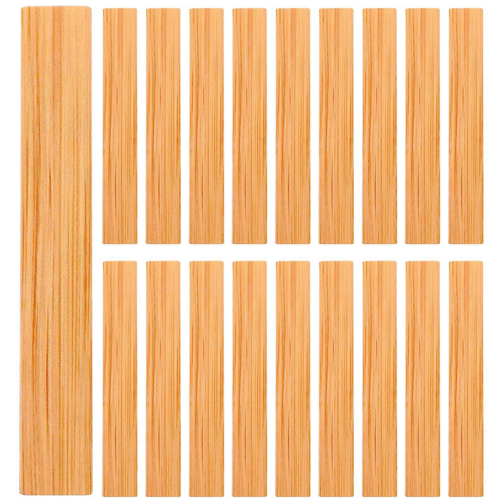 20st Dockhus Miniatyr Golv Dekor Miniatyr Dockhus Golv Mini Trä Dockhus Golvbrädor