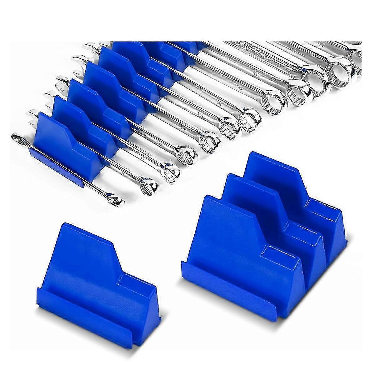 Magnetic Wrench Organizer For Tool Box, Suitable For 20 Wrenches, Wrench Organizer Is Perfect For Garage And Workshop B