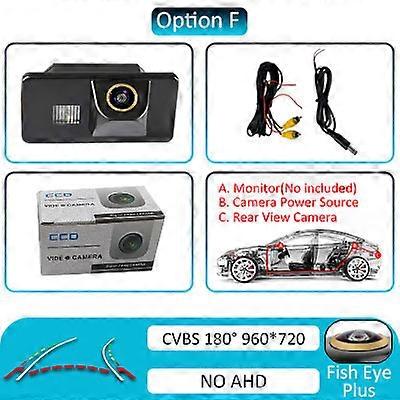180 AHD 1080P Vehicle Rear View Camera for BMW 1/3/5/6/7 Series X6 X5 X3 E39 E46 E53 E60 E61 E70 E71 E81 E90 E91 E92 car camera