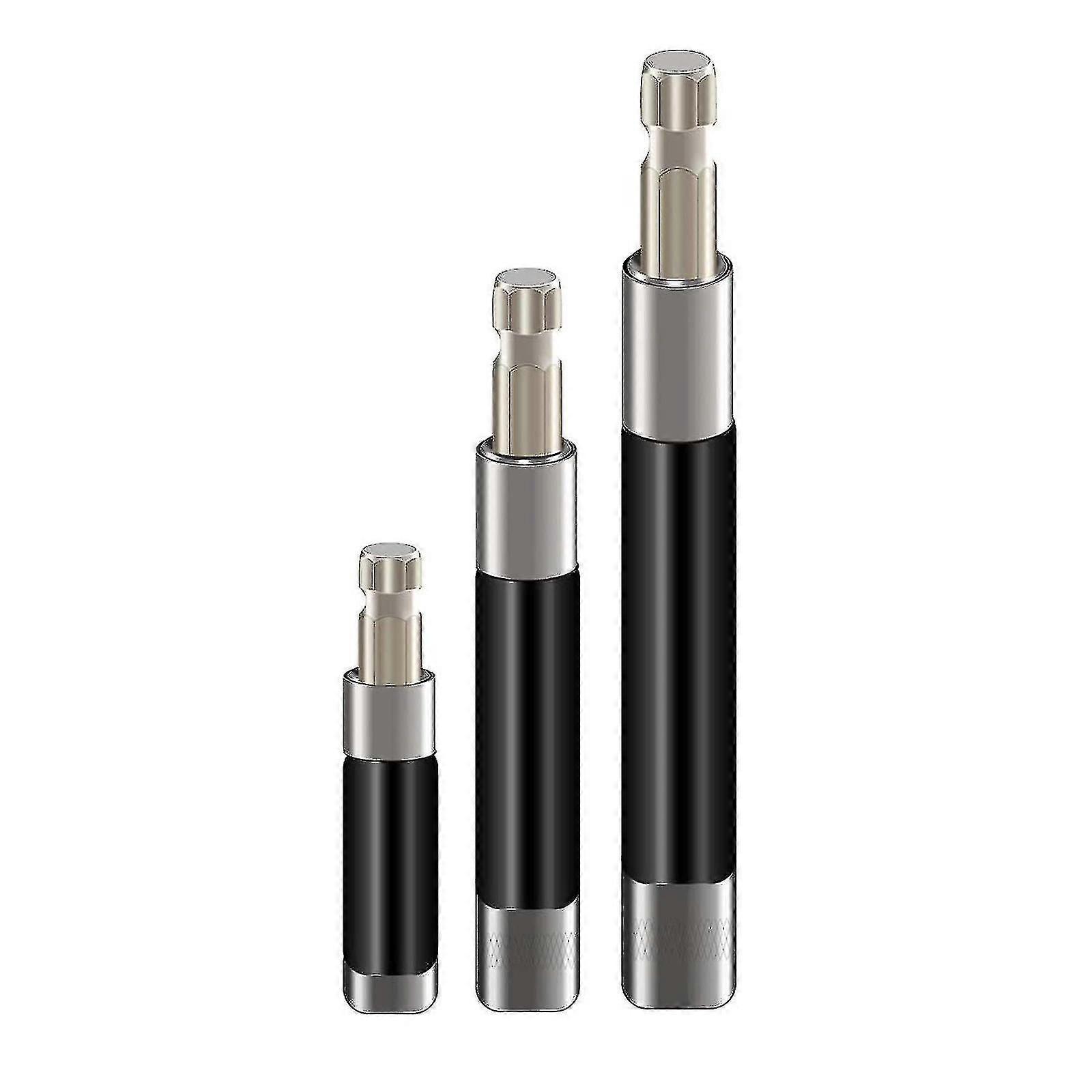 3 In 1 Suit Release Screwdriver Bit Holder Extension Bar Telescopic Hexagonal Bar For Up Nut Bolt