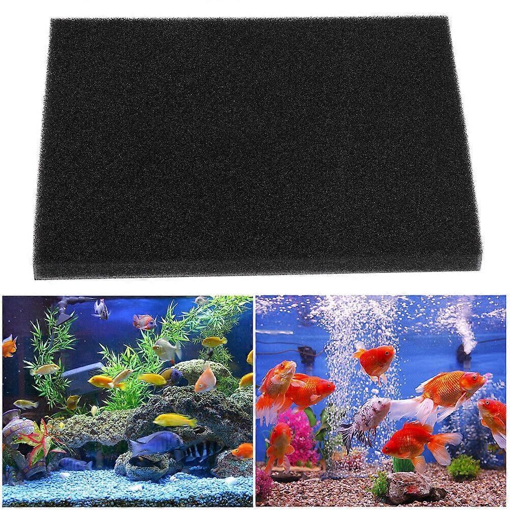 Black Fish Tanks Aquarium Biochemical Filter Sponge Pond Filtration Foam Pad Mat