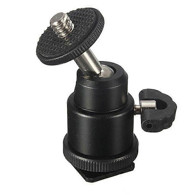 Mini Cradle Ball Head Holder with Lock Camera Tripod LED Light Bracket Mount JIKAIX