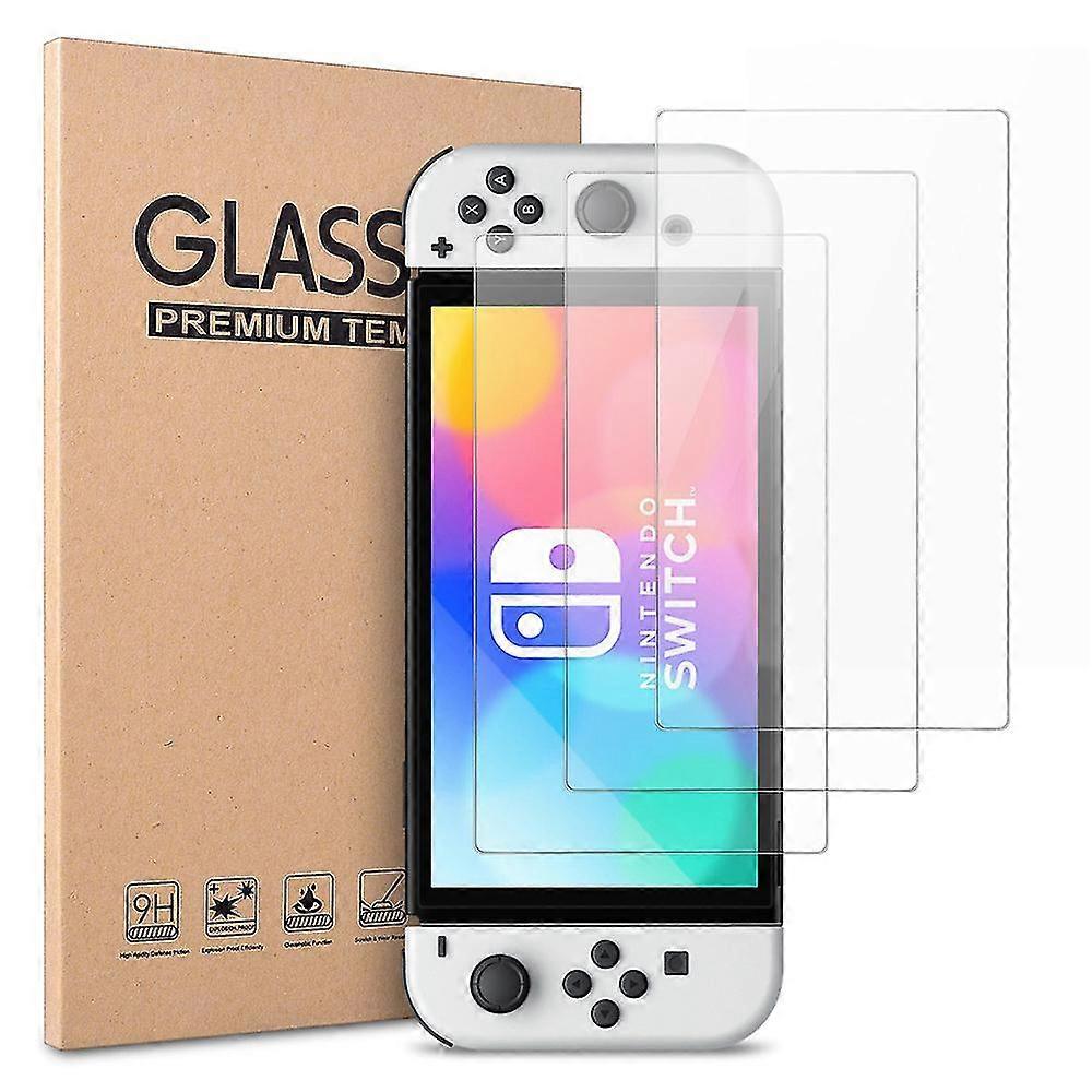3pcs/set Screen Protector Tempered Glass Fit For Nintendo Switch Lite