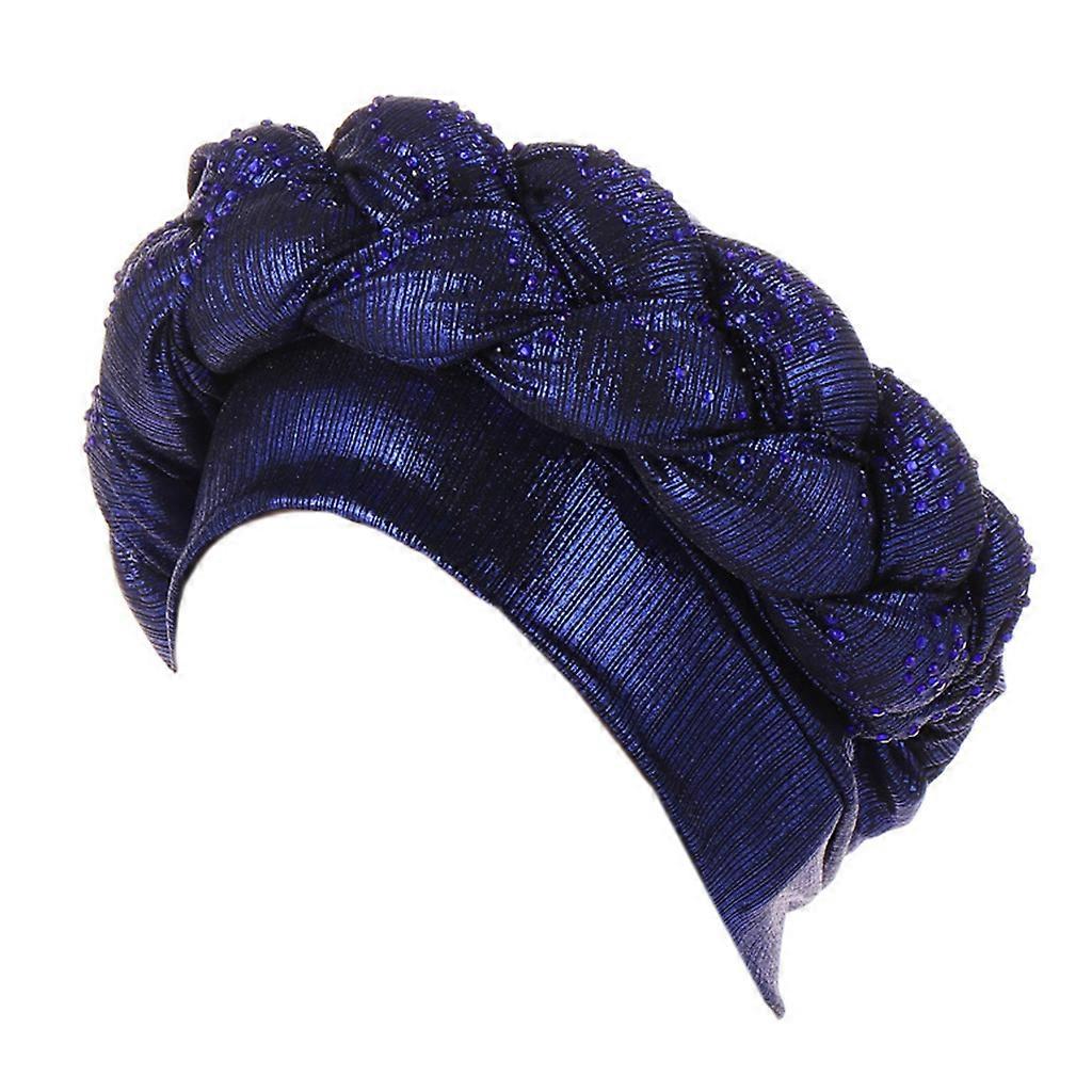 Fashion Braid Turban Cap Lightweight Caps Multiple Colors Various Application