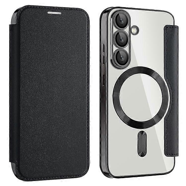 Capa de Telefone de Couro RFID Compatível com MagSafe