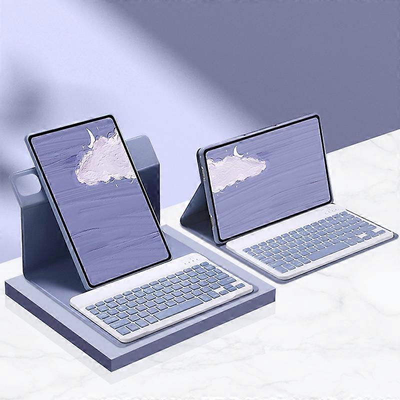 Detachable Keyboard Smart Tablet Leather Case