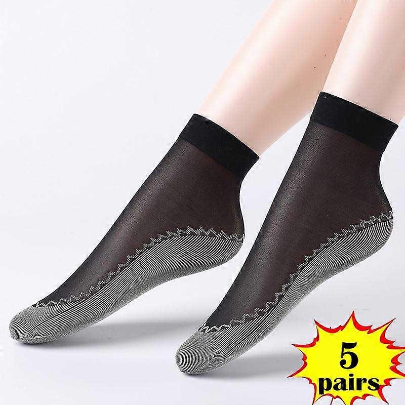Women's Ultra-thin Cotton Silk Socks