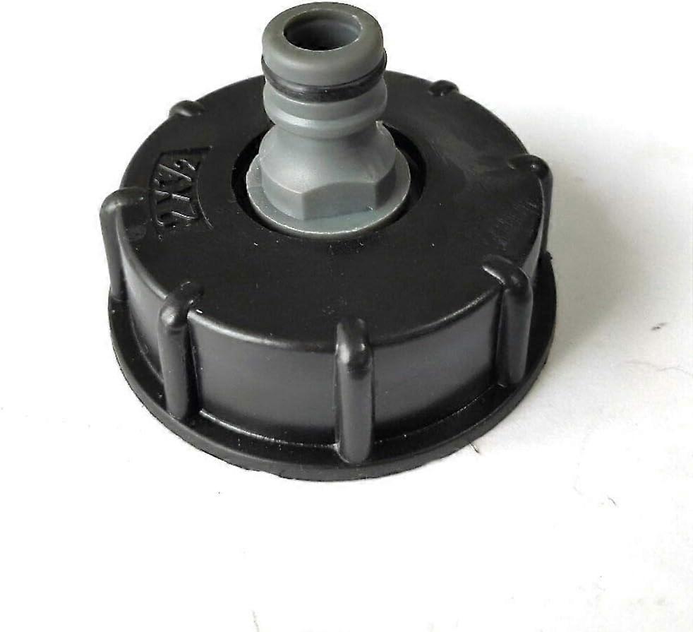 SENRISE S60X6 IBC Plastic Tank Adapter. Threaded plug to 1/2" tap adapter for use with IBC tank valves.