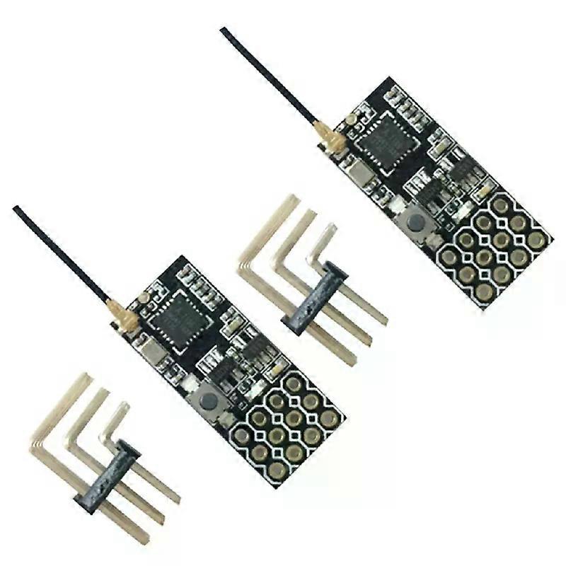 FBIL-Flysky 2 pcs. FS2A 4CH AFHDS 2A Mini Compatible PWM Receiver I6 I6X I6S Transmitter