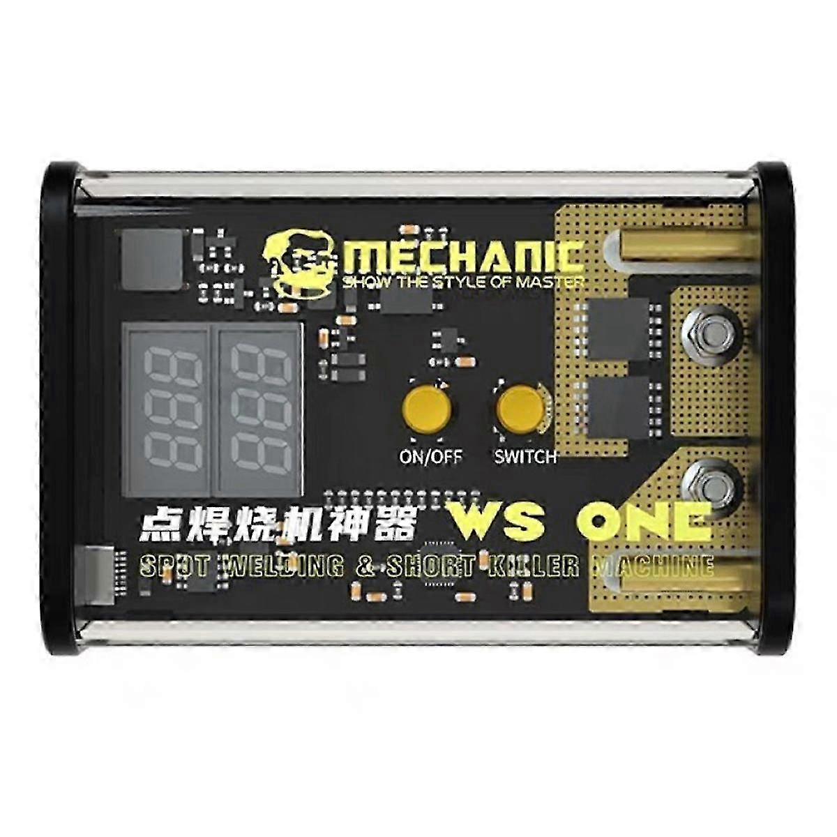 MECHANIC 2 In1 Portable Spot Welder Burn-in Detection Kit 18650 Battery Welding and Motherboard Sho