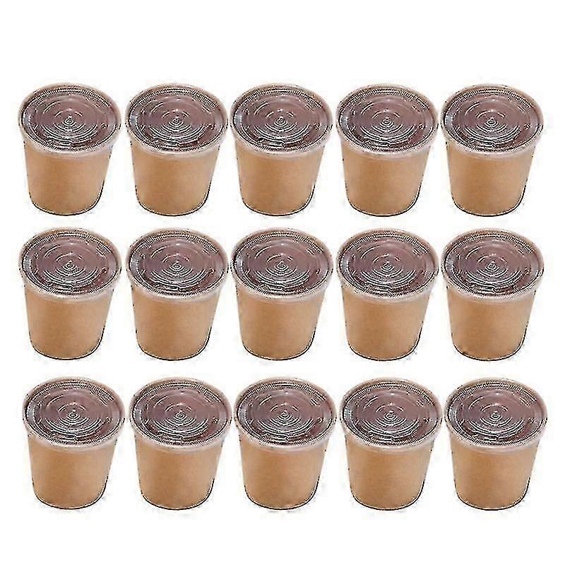 unique 50pcs barware corks,  Kraft Paper Soup Cup