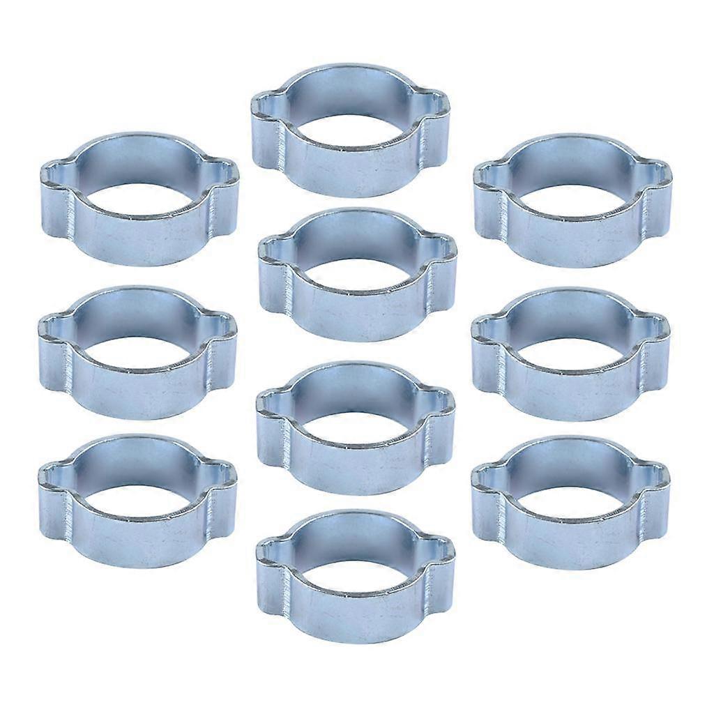 조절 가능한 스테인리스 스틸 웜 드라이브 호스 클램프 10개입