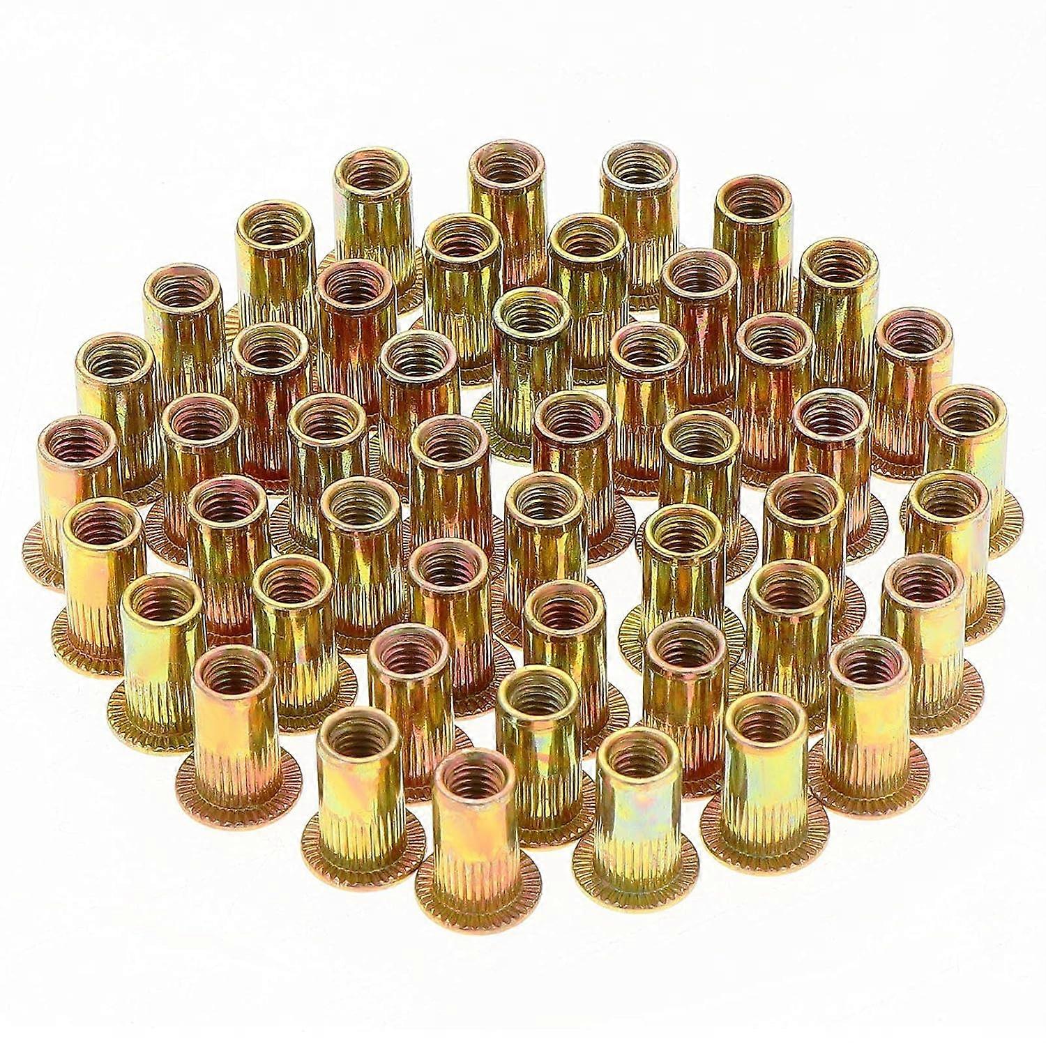 150-flat head column nut-M5*13 (flat head color zinc)