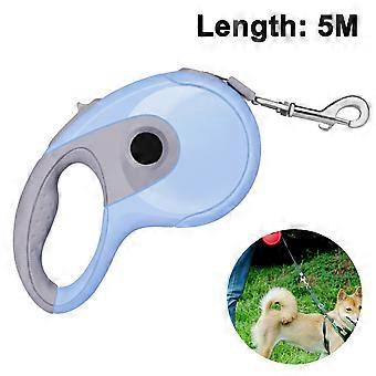 Ultimate Control: Retractable Dog Leash, Stainless Steel Bearings, One Button Lock, Ergonomic Design For Medium To Large Dogs