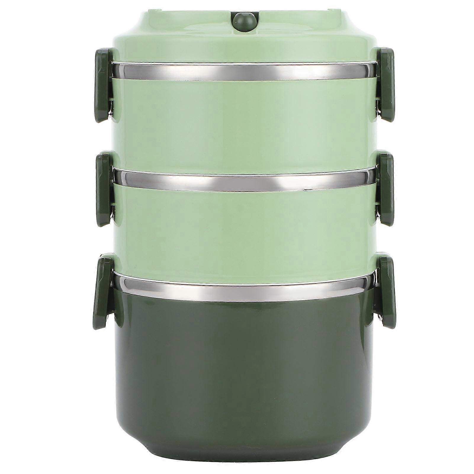 Insulated Lunch Box Stainless Steel Bento Box 1.5L With Adjustable Compartments and Leak-Proof Lid