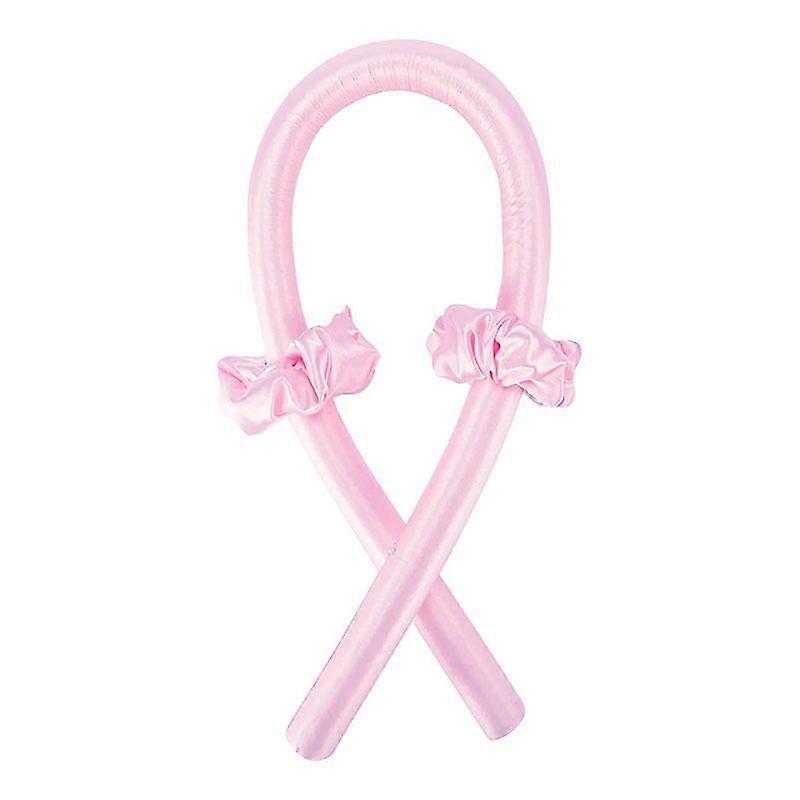 Heatless Curling Rod Headband No Heat Silk Ribbon Hair Rollers, Soft Sleeping Headband for Lazy Curls Styling