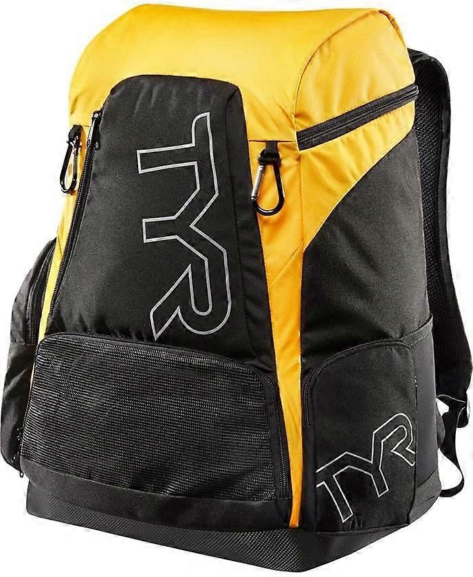 TYR Alliance 45L Backpack - Black/Gold Yellow