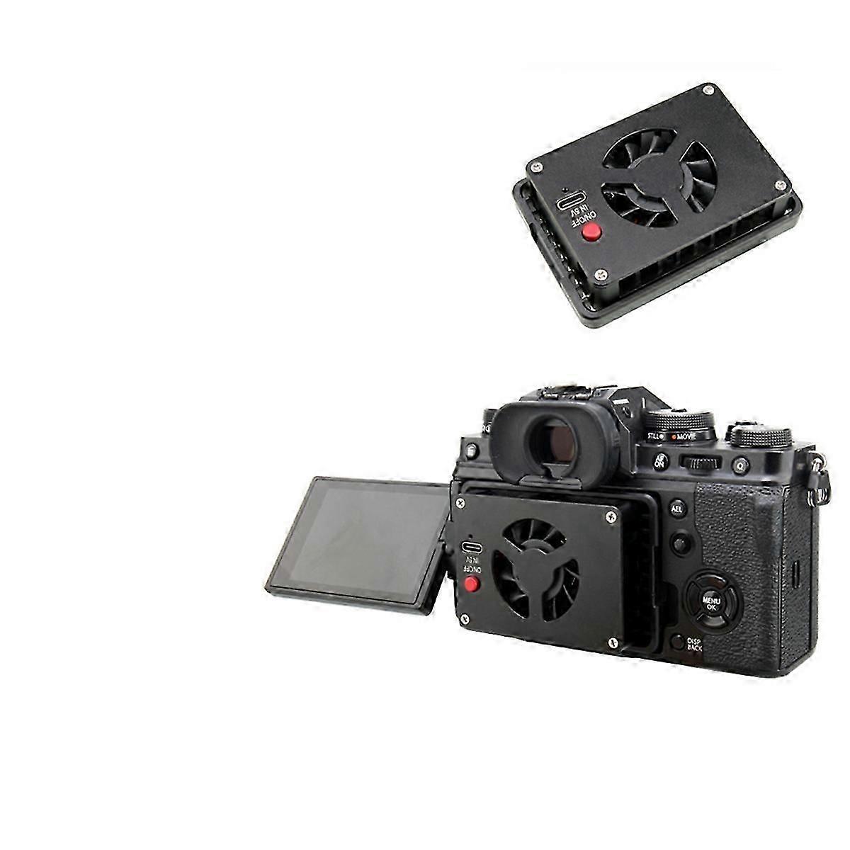 Live Broadcast Radiator Cooling Fan for A7M4/ZVE1/A6700/A7C2 Zv E10/Zv1 XT4 R6