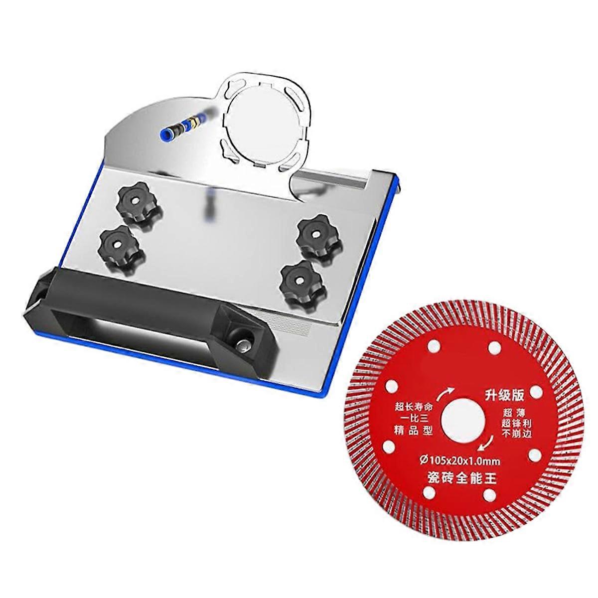 Angle Grinder Stand for 45° Chamfer Cutting of Tiles - Special Cutting Stand, Angle Grinder Fixed St