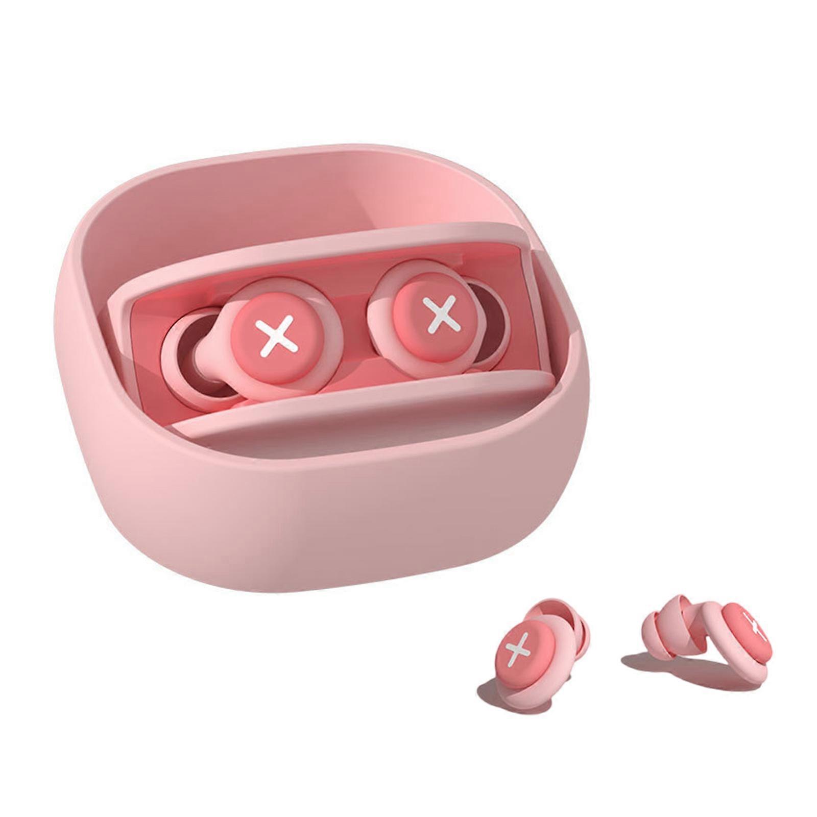 Soft Silicone Ear Plugs for Sleeping Noise Reduction Ear Tips Sound Blocking for Peaceful Rest Waterproof Comfortable 2x  pin k