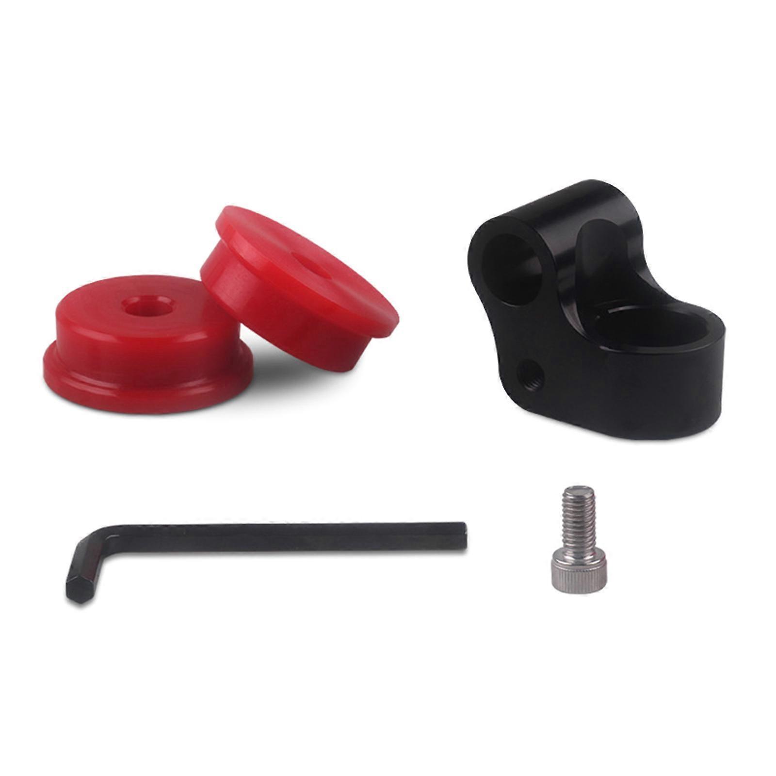 High-stability Short Shifter Adapter with 5-Speed Quick Shift Adapter Fast Fixing Motorcycle Part Suitable for 02-14WRX  Black