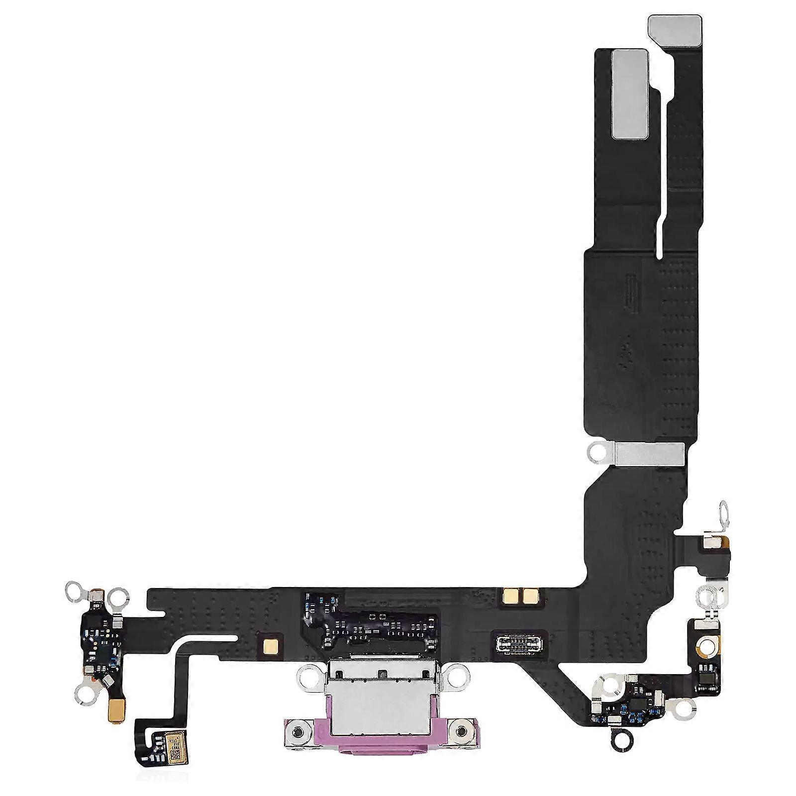 Connecteur de charge USB C pour iPhone 16, rose