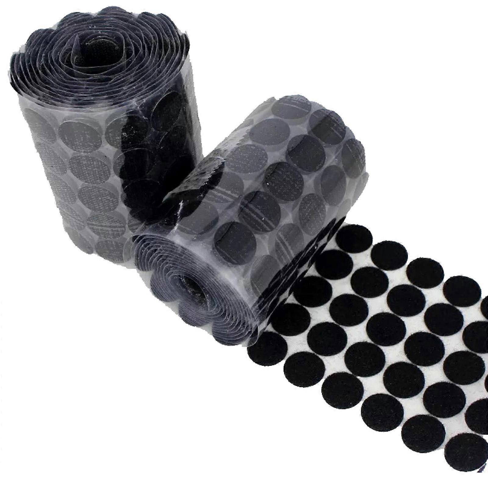 Multipurpose Adhesive Hook And Loop Tape Craft Tape For Teachers Students And Hobbyists Simplifies Crafting Tasks  Black