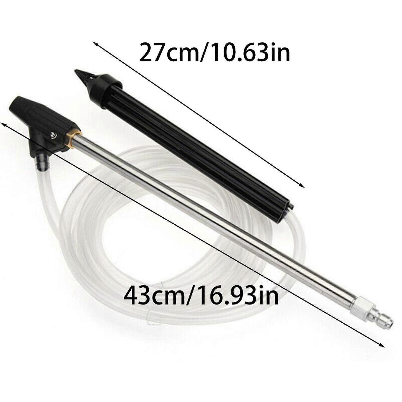High Reliability Sandblasting Device Durable Sandblasting Devices Portable Spray for Head for Garden Hose Replacement Light Grey