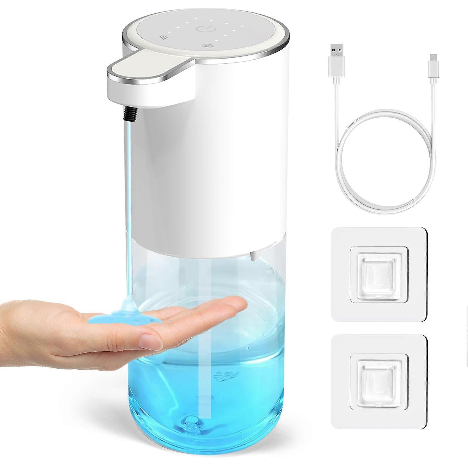 Automatic Touchless Rechargeable Non-Contact Wall-Mounted Soap Liquid Dispenser for Kitchens 12oz/380ML