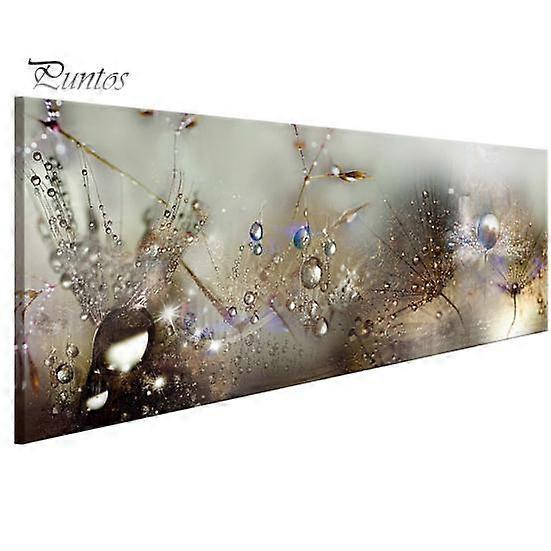 Dandelion Frameless Painting Warm Ambience Canvas Stylish Appearance Painting for Living Room