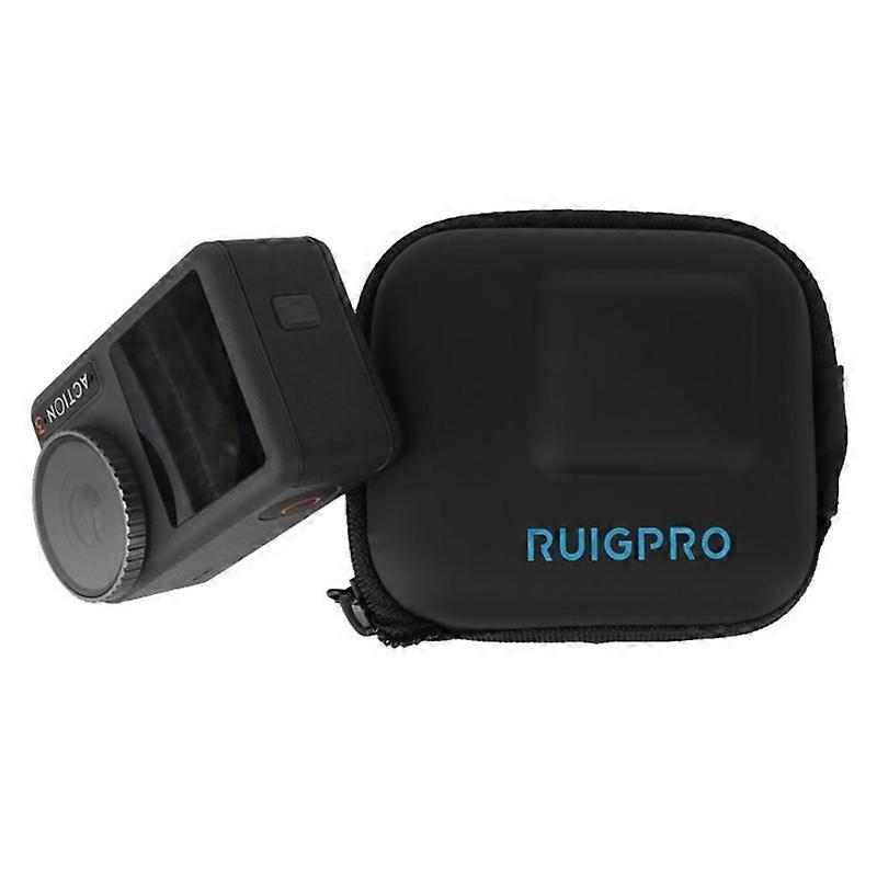 Pour DJI Action 3 / 4 RUIGPRO Mini Portable Storage Box Case (Noir)