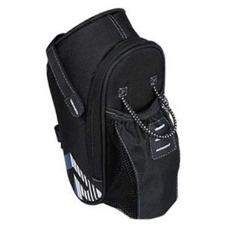 Bike Saddle Bag with LED Rear Light, Scratch-Proof Design