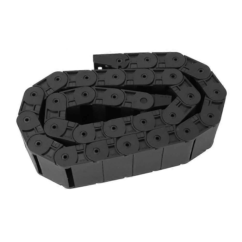 Reinforced Nylon Cable Drag Chain,, Low Noise, Wear Resistant, for 3D Printers, CNC Machines, Automation Systems, Industrial Use