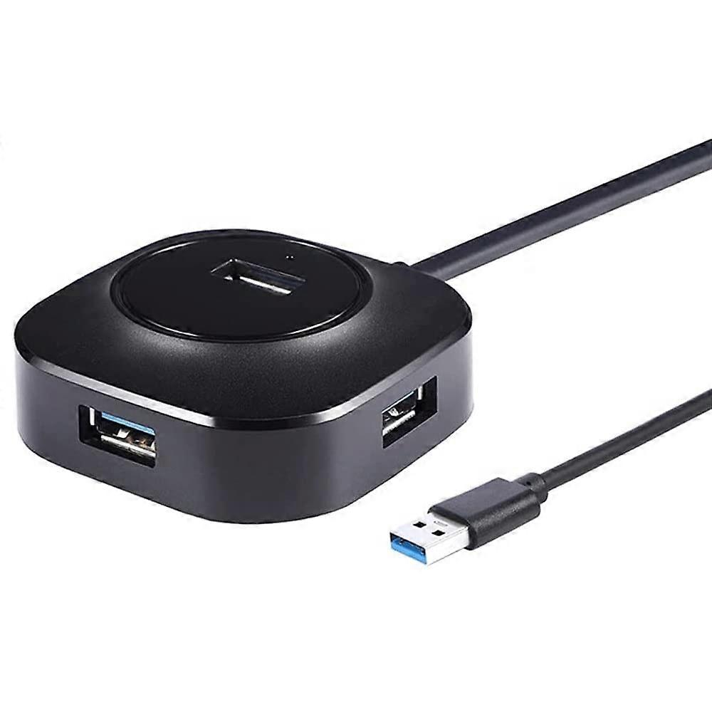 USB Hub, 4 Port Powered USB Adapter USB 3.0 Splitter Multi USB Splitter Adapter for PC Laptop