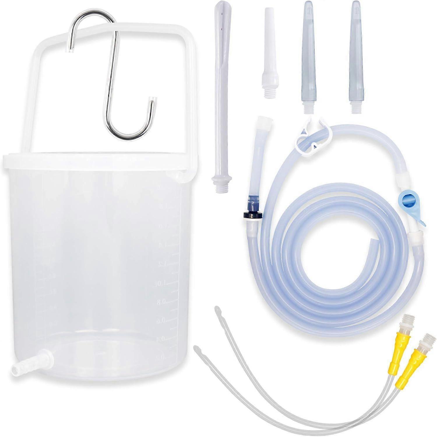 High quality brand new Large Enema Bucket Kit Anti-backflow Enema Kit for Men