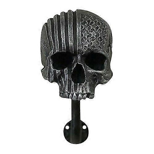 Wall Mounted Skull Shape Hat Rack For Home