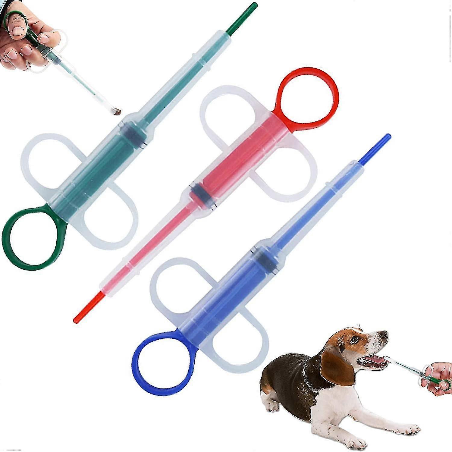 Foderværktøjer 3 stk. væskedispenser, pilleføder til katte Små hunde