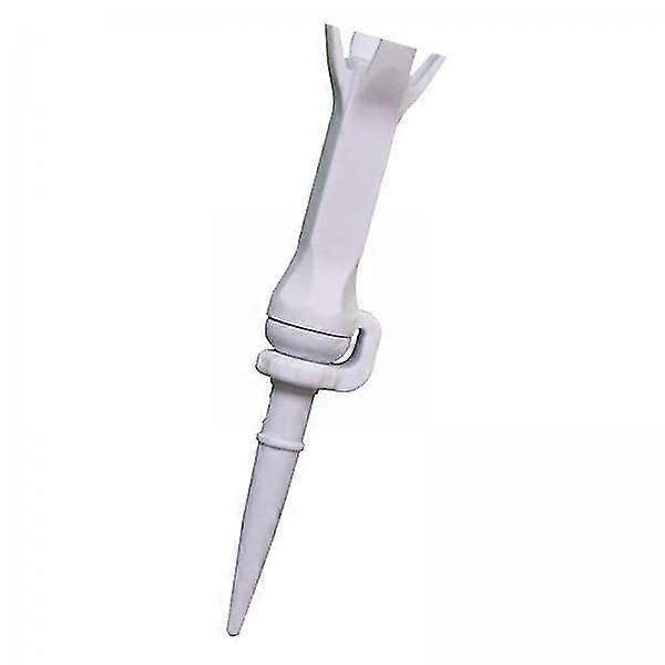 2xProfessional Golf Tee 4 شوكات مخلب أعلى بلاستيك 3 '' طويل تدريب الجولف الإيدز الأبيض جيدا