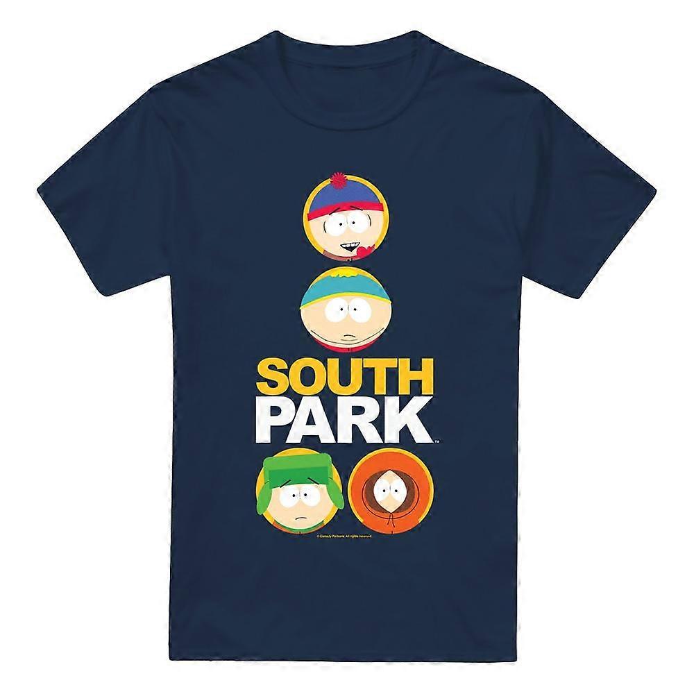 South Park férfi Solid Circles póló